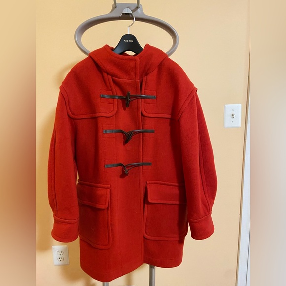 And You Duffle Coat in Red, size 0, NWT - Picture 7 of 10